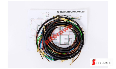 INSTALACJA ELEKTRYCZNA MZ ES 250 JASKÓŁKA INSTALACJA ELEKTRYCZNA MZ ES 250 JASKÓŁKA