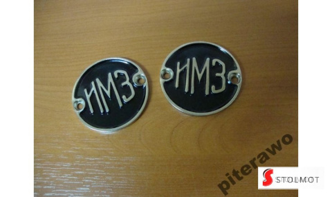 EMBLEMATY M72 CZARNE EMBLEMATY M72 CZARNE