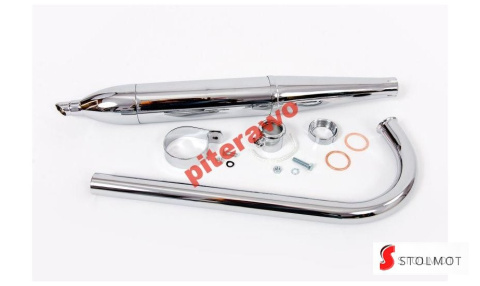 TŁUMIK SIMSON SR1 / SR2 KOMPLET TŁUMIK SIMSON SR1 / SR2 KOMPLET