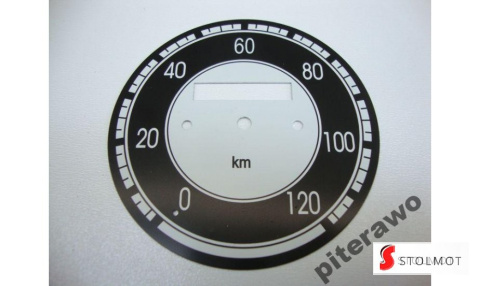 CYFERBLAT TARCZA LICZNIKA 120 KM JAWA 175 250