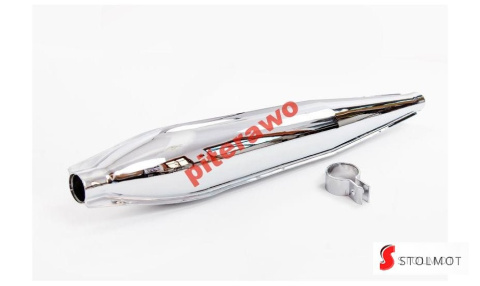 TŁUMIK WSK 125 B1 B3 TŁUMIK WSK 125 B1 B3