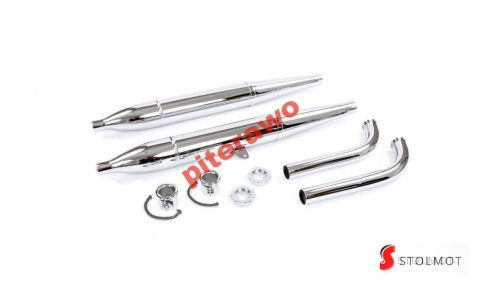 TŁUMIKI IFA BK 350 CYGARO KOMPLET TŁUMIKI IFA BK 350 CYGARO KOMPLET
