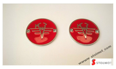 EMBLEMATY K750 CZERWONE EMBLEMATY K750 CZERWONE
