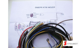 INSTALACJA ELEKTRYCZNA DNIEPR / K750 Z WÓZKIEM BOCZNYM